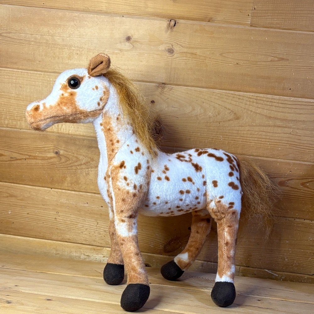 Spotted Plush Horse Toy